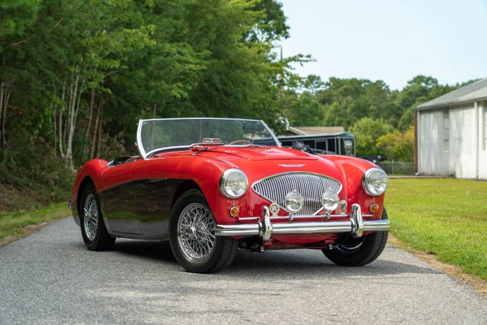 Healey bn1 mans roadster 1954 bat