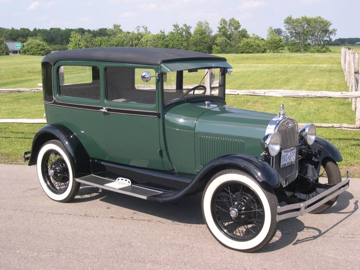 Ford 1929 model tudor sedan cars auctions vintage rm sotheby