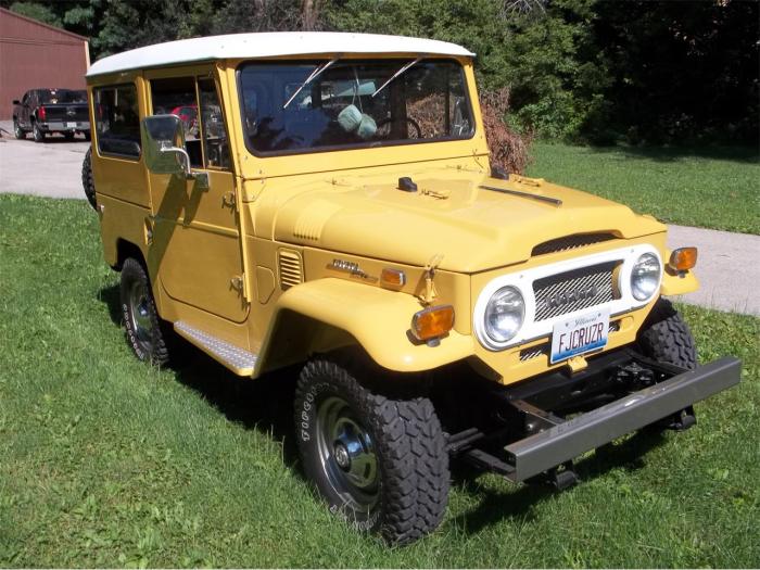 1971 Toyota FJ Cruiser: A Classic Off-Road Icon