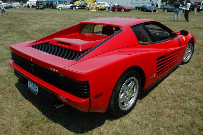 Ferrari testarossa 1988 classic auto