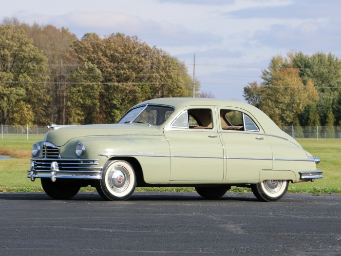 Sedan 1950 packard eight standard sotheby rm auctions