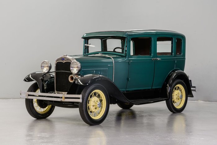 Model roadster deluxe ford 1931 blue washington volo
