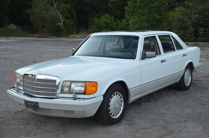 1990 420sel benz w126 reserve