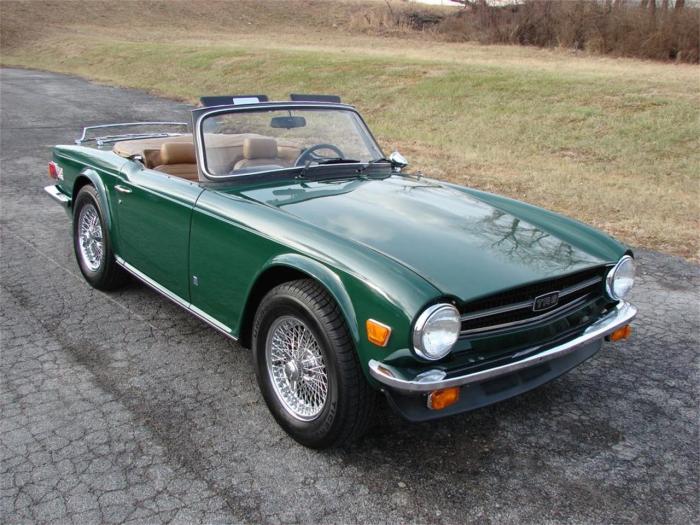 Triumph tr6 1976 sale pleasant carolina mount south classic cc car classiccars