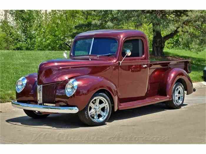 1940 ford pickup cars body classic 350ci v8 steel