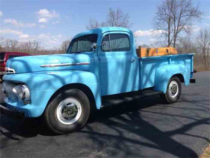 Ford 1951 pickup f1 classic volt flathead upgrade engine beautiful