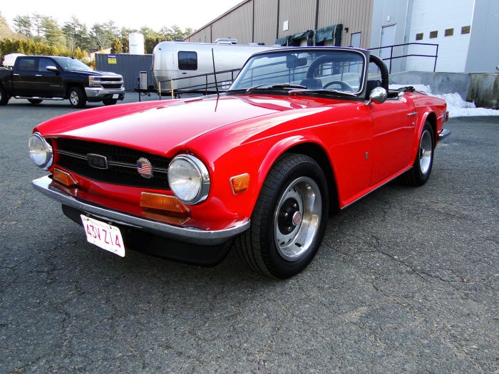 Triumph 1972 tr6 sale