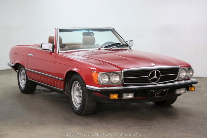 1984 Mercedes-Benz 500SL