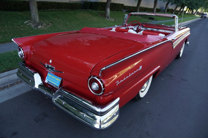 1957 ford sunliner convertible fairlane sale information ca