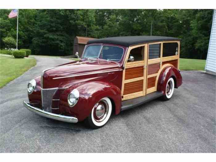 1940 Ford Woody Wagon