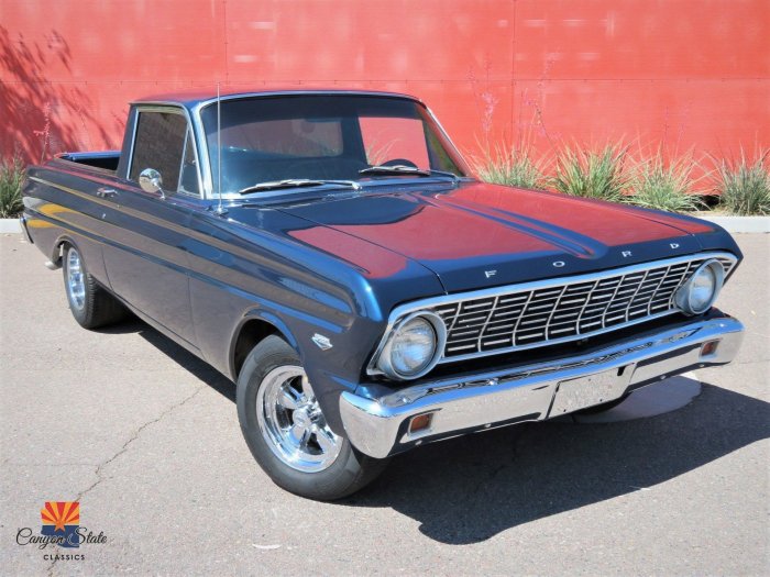 Ranchero 1964 ford nice v8 wow clean speed paint interior very dealer streetside