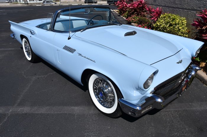 Thunderbird ford 1957 sale car classic san carlos california cars cc classiccars inspection financing insurance transport