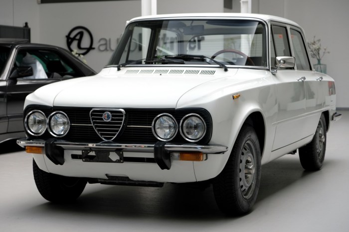 1975 Alfa Romeo Giulia Super 1300