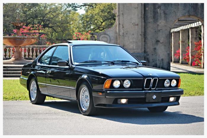 Bmw 1989 635csi e24