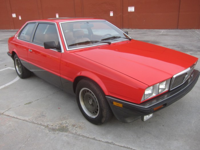 Maserati biturbo 1985 missouri classiccars transport