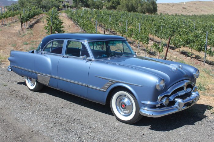 Packard clipper 1953 deluxe green sedan orchard galahad over