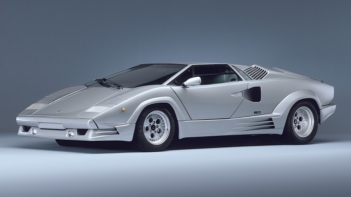 Lamborghini countach iconic