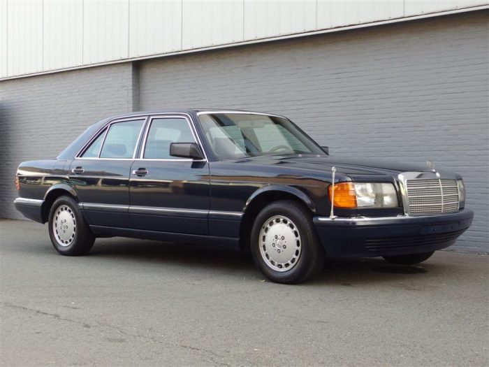 Mercedes w126 1990 300se benz auto long fsh serviced 48k mot miles just has ended ad