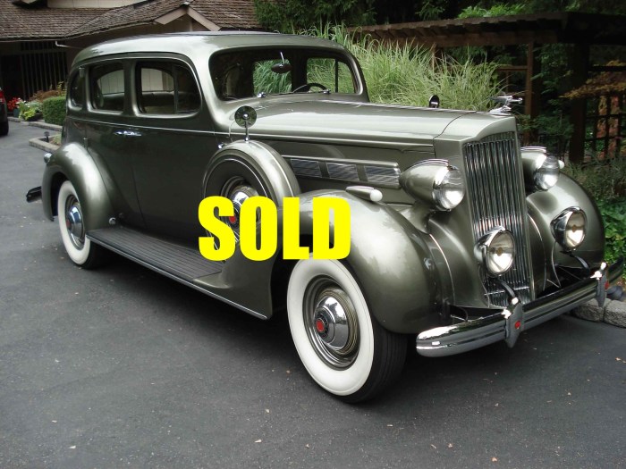 Packard 1937 used sale classic