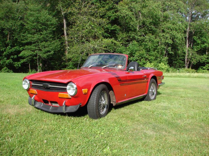 1969 Triumph TR6: A British Sports Car Icon