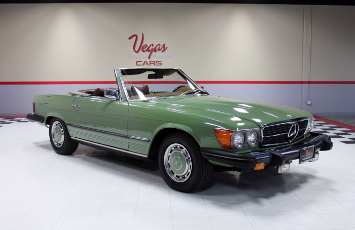 1975 mercedes 450sl benz ca