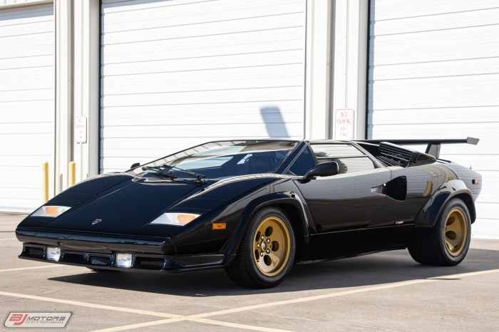 1987 Lamborghini Countach: A Design Icon and Performance Beast