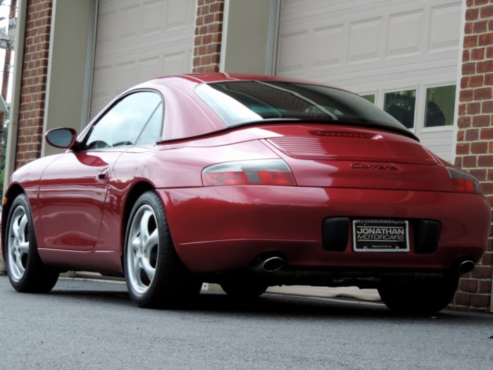 2001 convertible porsche carrera screen full da0917
