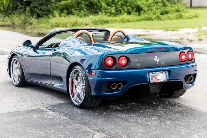 Spider convertible ferrari f1 2002