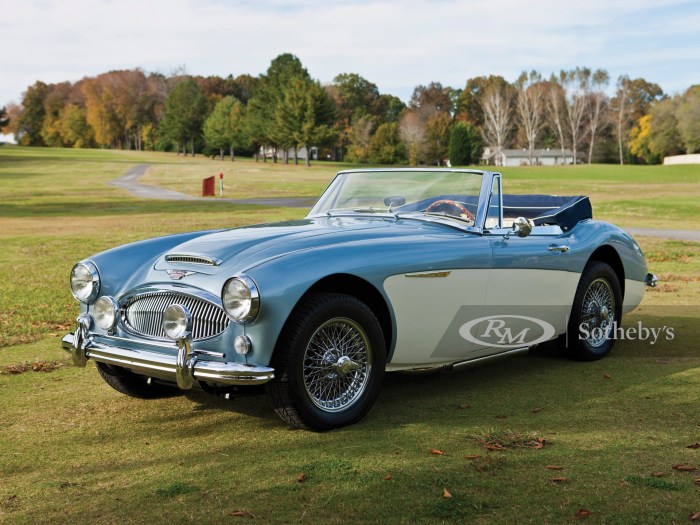 Healey bj8 convertible sotheby