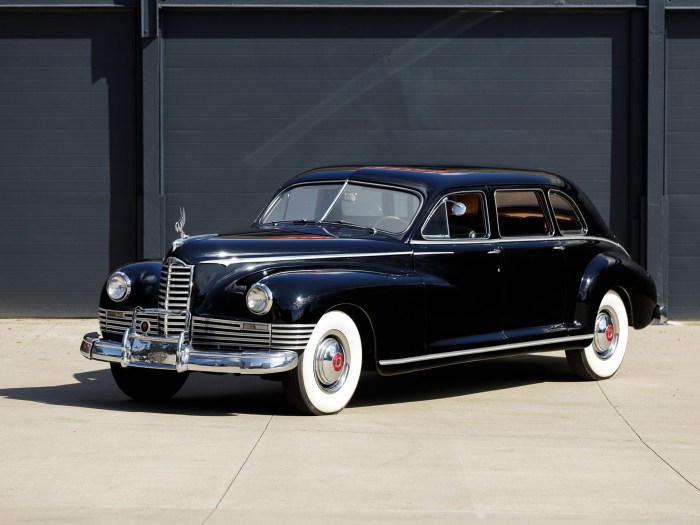 Limousine 1946 packard sale classic car inspection financing insurance transport dayton ohio