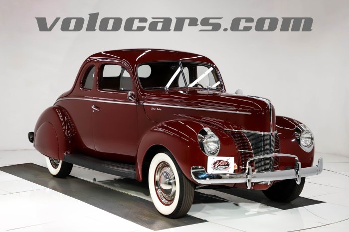 Deluxe ford 1940 convertible sale