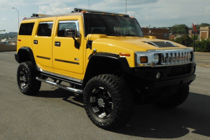 Hummer h2 showdown