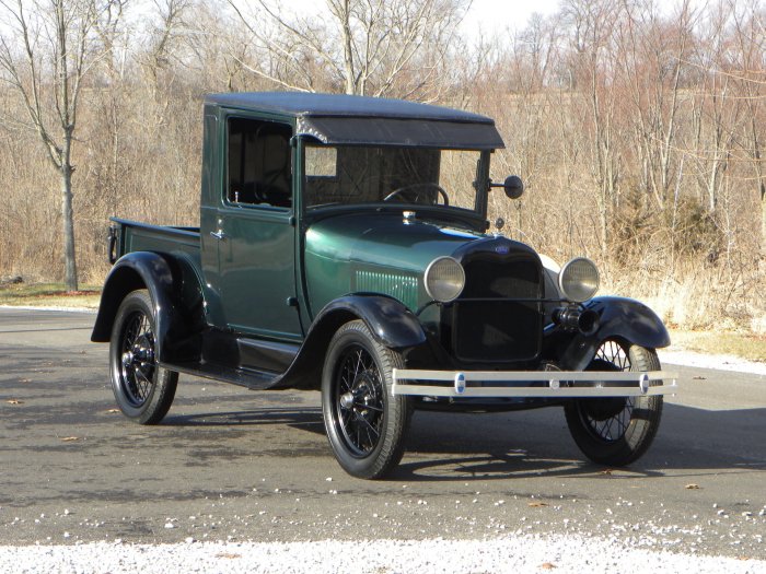 Ford pickup truck 1929 model antique classic restored custom sale rod street arkansas springs siloam states united