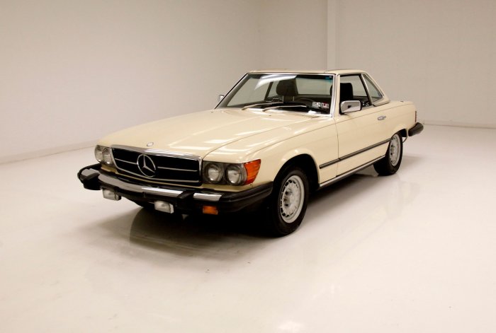 Benz 380sl r107 convertible roadster c107 1980 1973 1980s