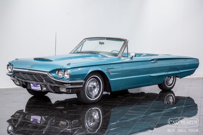 1965 thunderbird ford convertible car