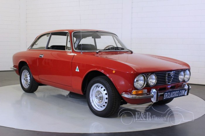 Romeo alfa 1972 gt 2000 erclassics