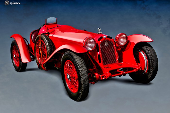 Romeo alfa 8c 2300 monza 1933 car sports
