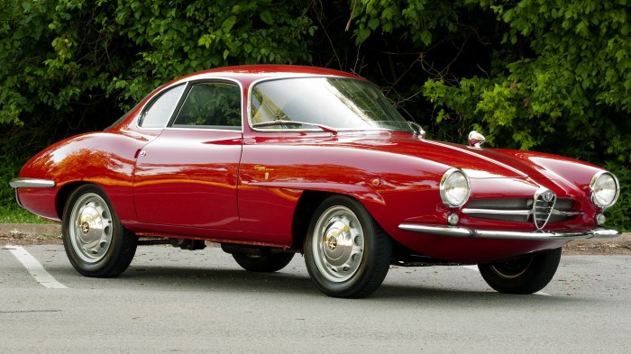 1960 Alfa Romeo Giulietta Sprint Speciale