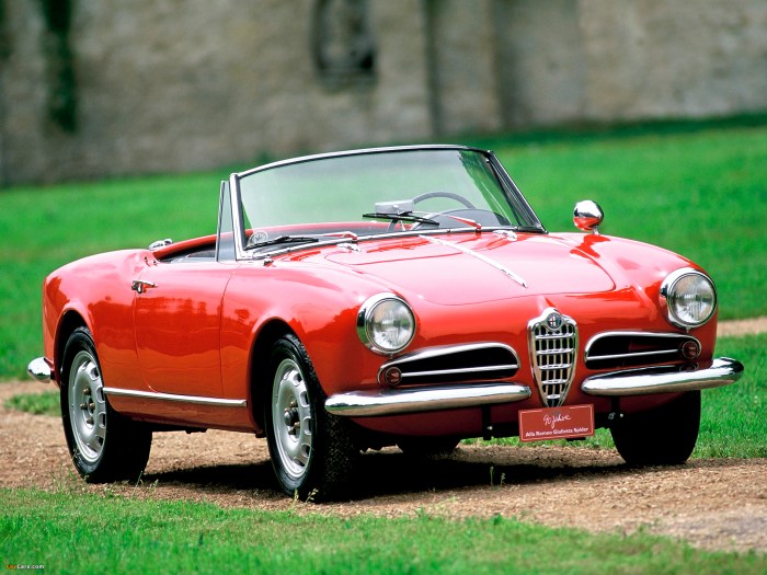 Romeo spider 1962 giulietta veloce