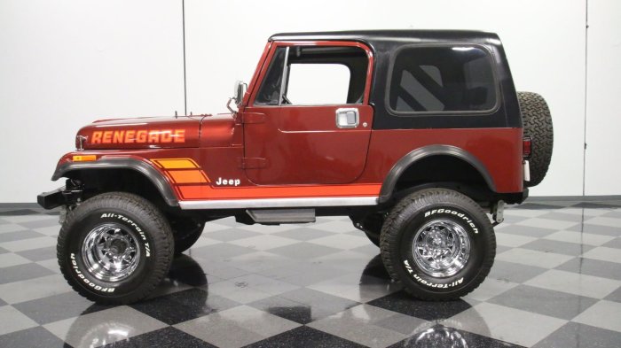 1984 renegade cj cj7