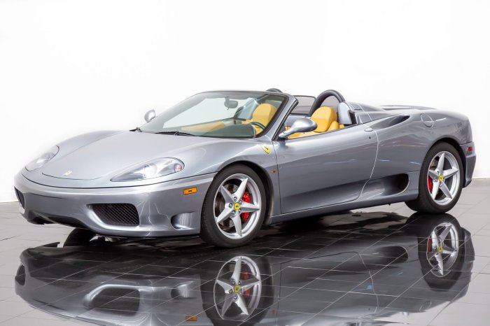 Modena 360 ferrari spider 2003 f1 only 6k miles sale