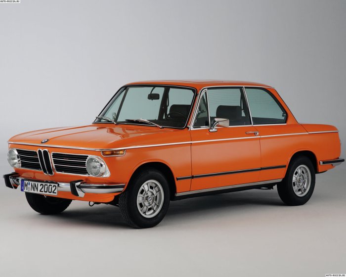 Bmw 2002 history brief turbo car