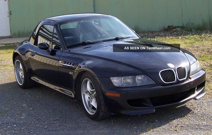 Bmw z3 2000 hard top series model roadster removable metalic factory