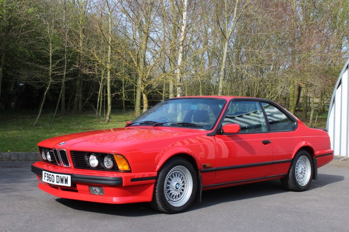 1989 BMW 635Csi: A Classic Sports Car
