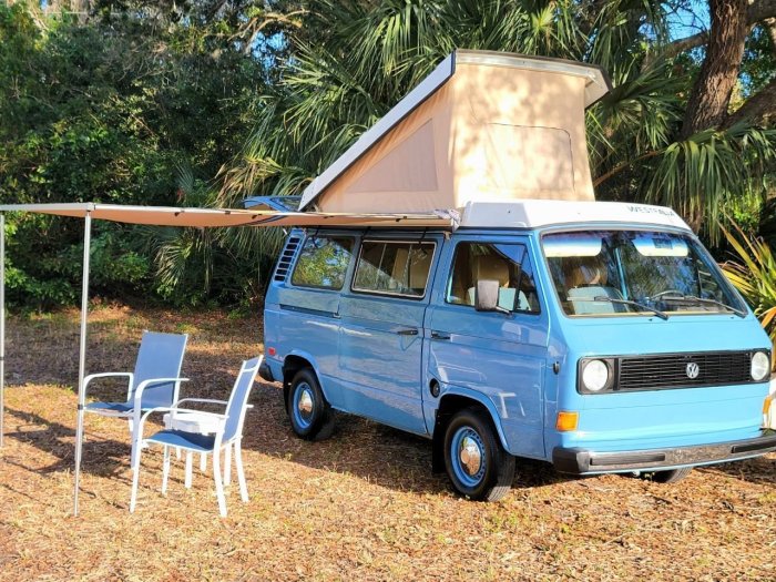 1981 vanagon westfalia camper vw van volkswagen bus sale