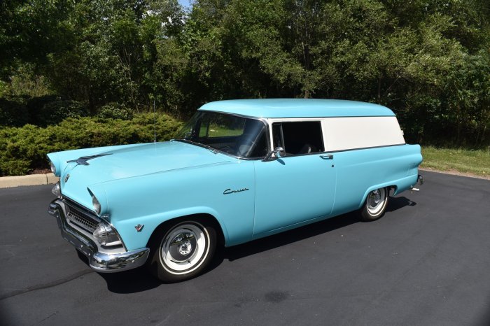 Courier 1955 ford sedan delivery rare rock
