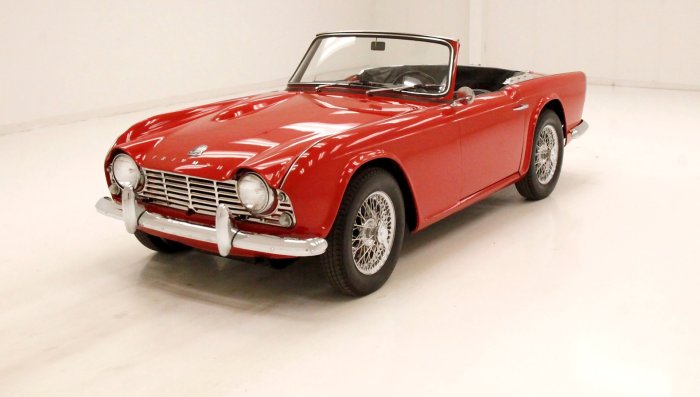 Tr4 triumph 1963 sale bat