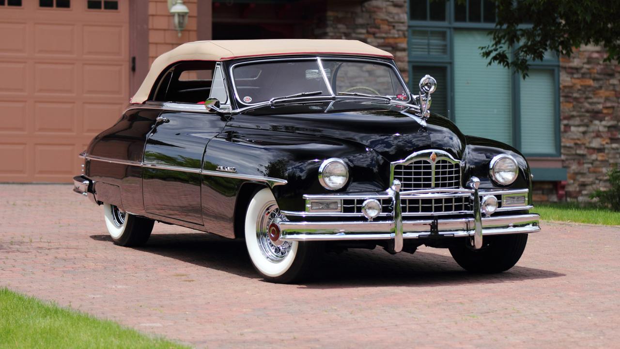 Packard 1950 custom eight momentcar conceptcarz 1948 auction