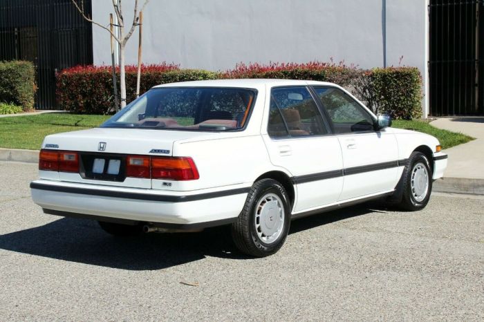 Accord 1989 honda lxi rust california original sale