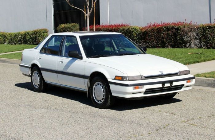 Accord 1989 honda lxi rust california original